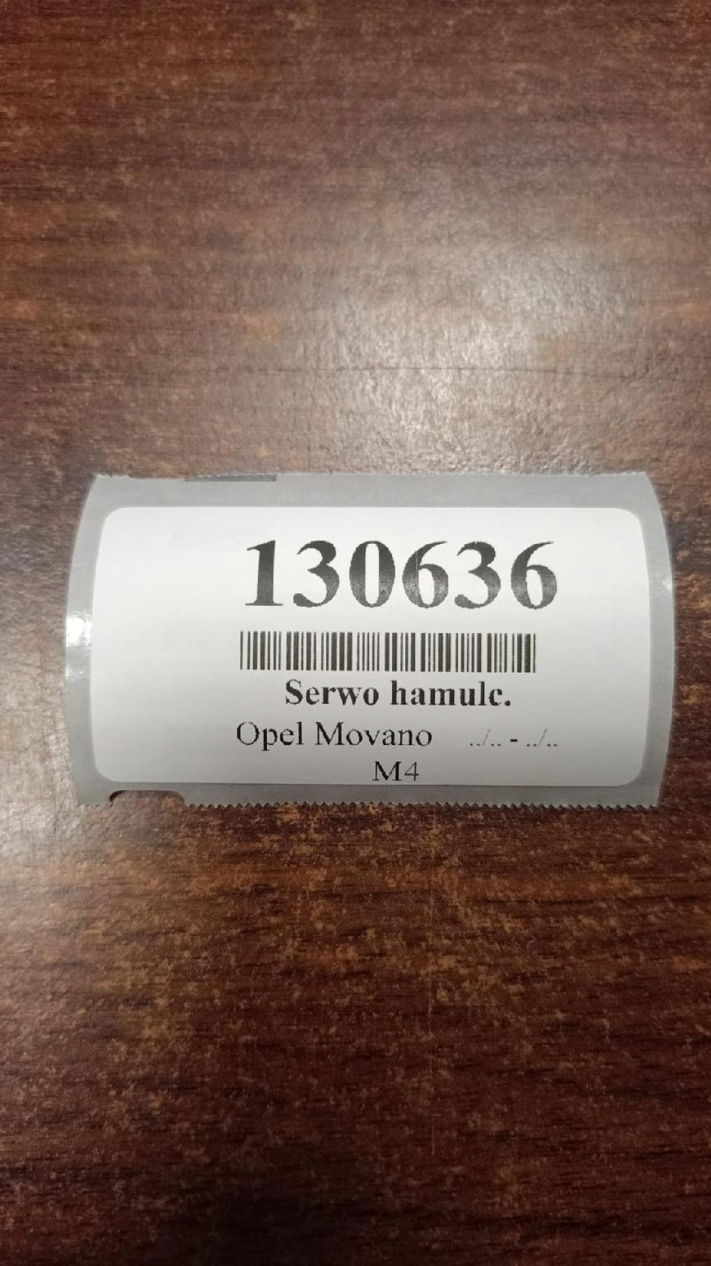 OPEL MOVANO A 2.5 D servo Servofreno 7700308123J