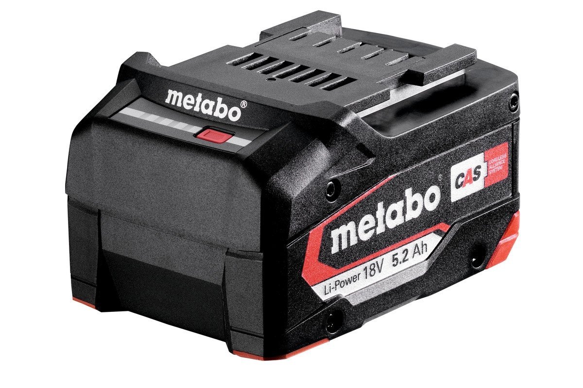 

Akumulator Metabo Li-Ion Power Cas 18V 5,2Ah