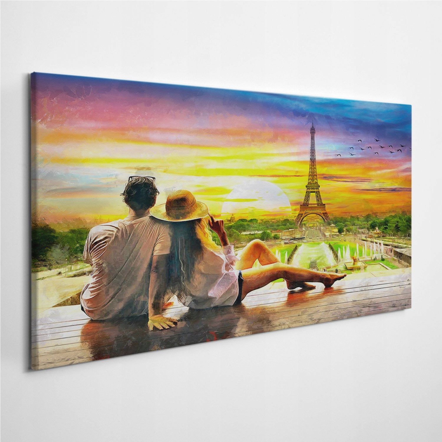 

Foto-obraz z zdjęciem Paryż Wieża Eiffla 120x60 cm