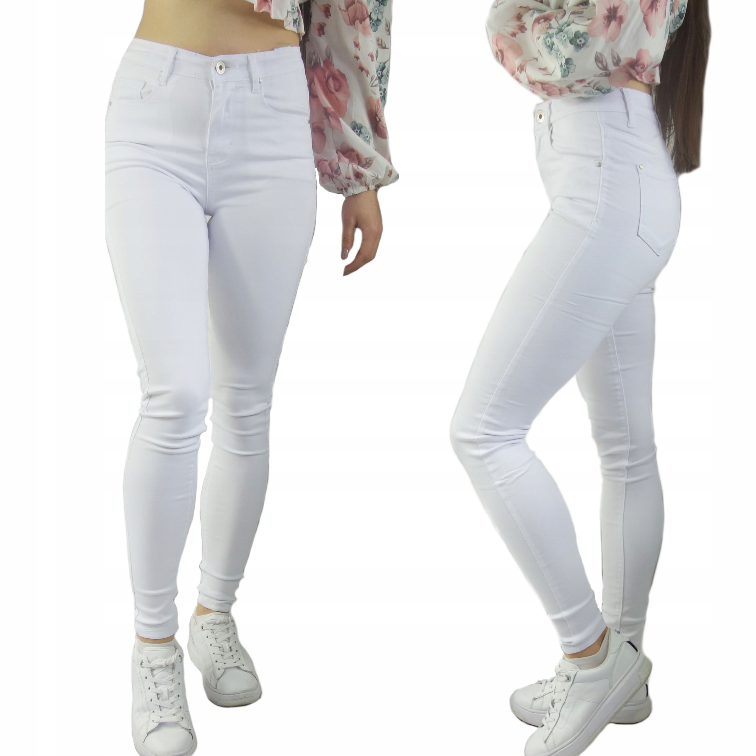 SPODNIE JEANS GOODIES DAMSKIE RURKI