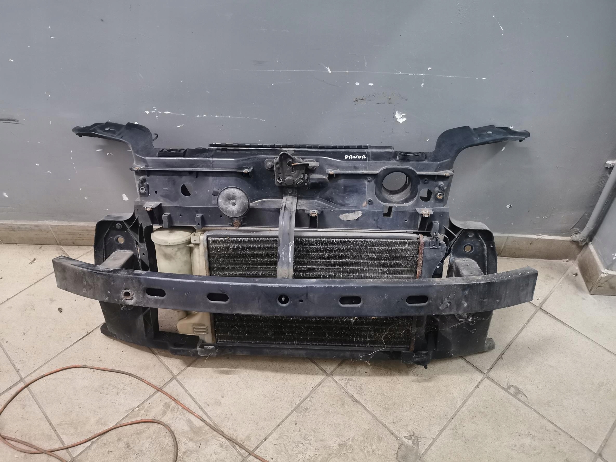 support panel for radiators KOMPLET FIAT PANDA II 1.1 MPI 8V 54KM