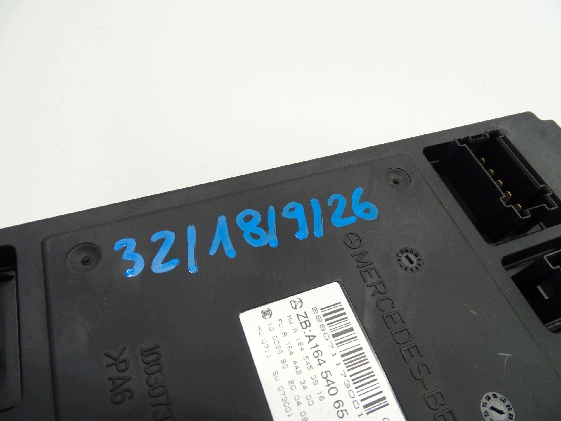 module SAM compartment of fuses control unit KOMFORTU MERCEDES A1645406501