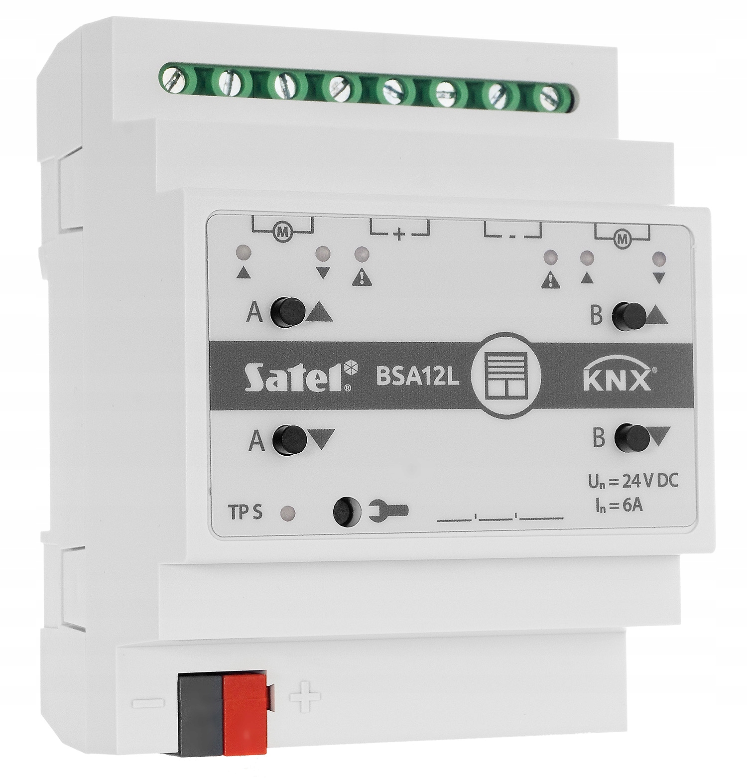 KNX-BSA12L aktor żaluzjowy Satel