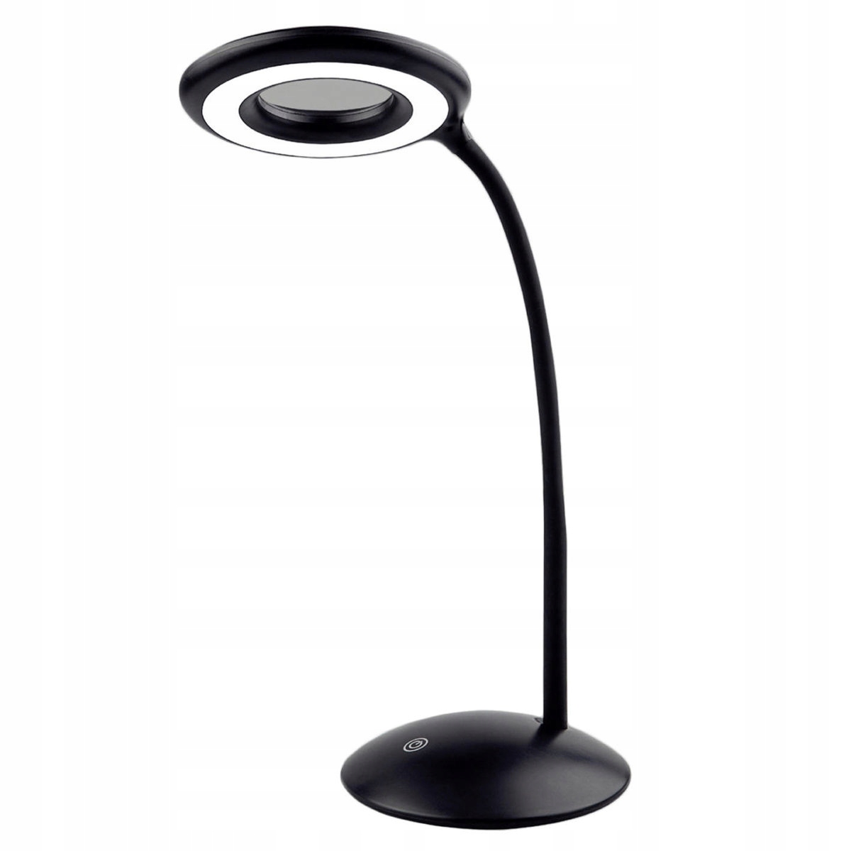 Led Stolová Lampka s lupou Regulovateľná čierna Ø14,8