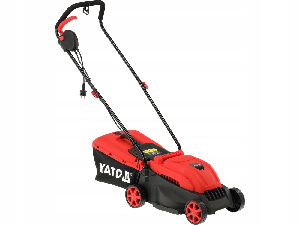 Elektrická Kosačka Na Trávu Yato 1200W 32CM Kôš 30L Regulácia YT-852081