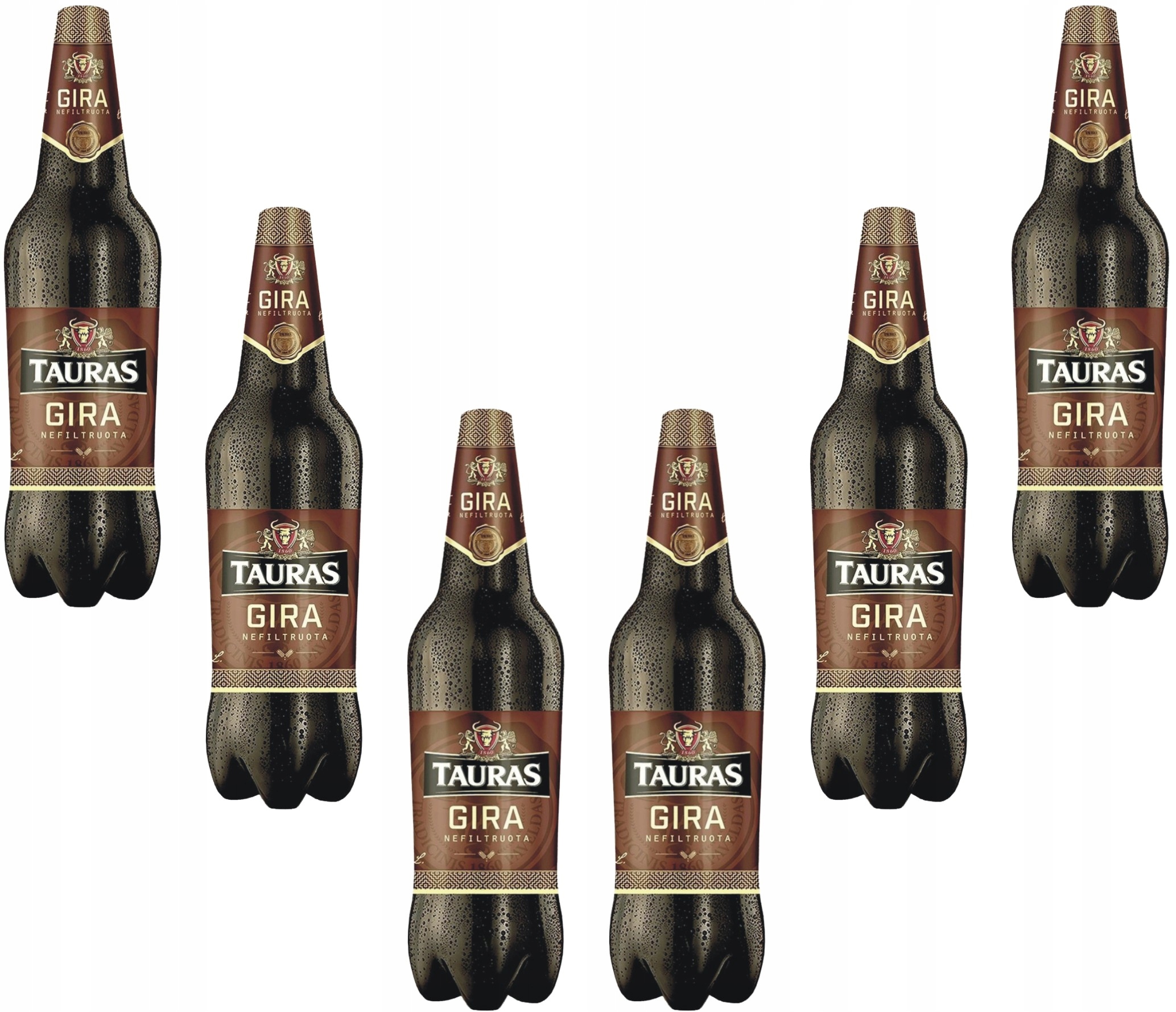 Levně Tauras kyselina chlebová tmavá 1,5L x6