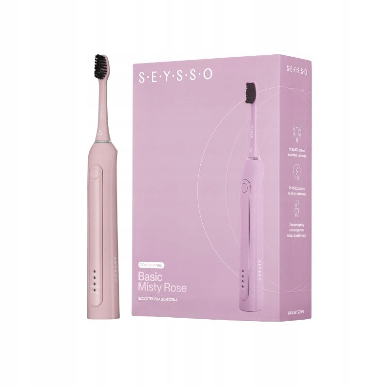 Szczoteczka soniczna Seysso Basic Color Różowy