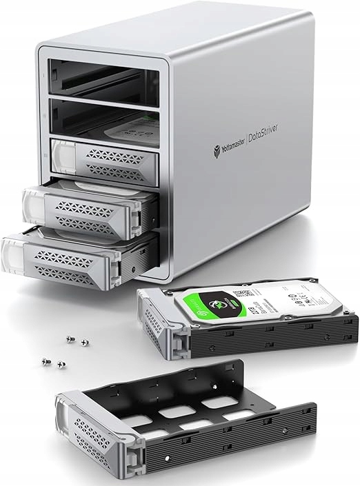 Yottamaster 5 Bay Das Stacja dokująca do dysków 2,5 cala/3,5 cala i Ssd