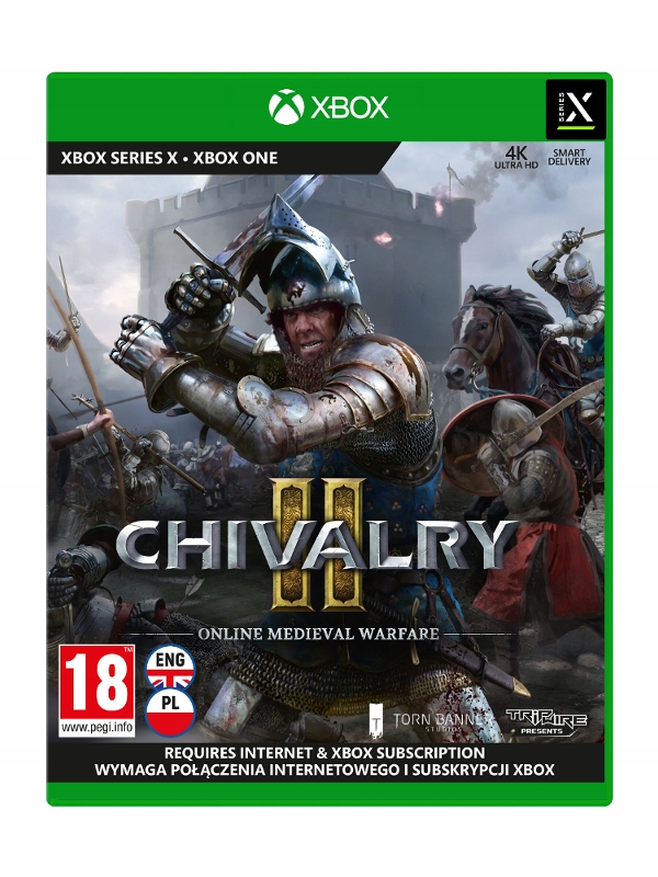 Gra CHIVALRY 2 XBOX ONE Microsoft Xbox Series X NOWA PL chivalry II