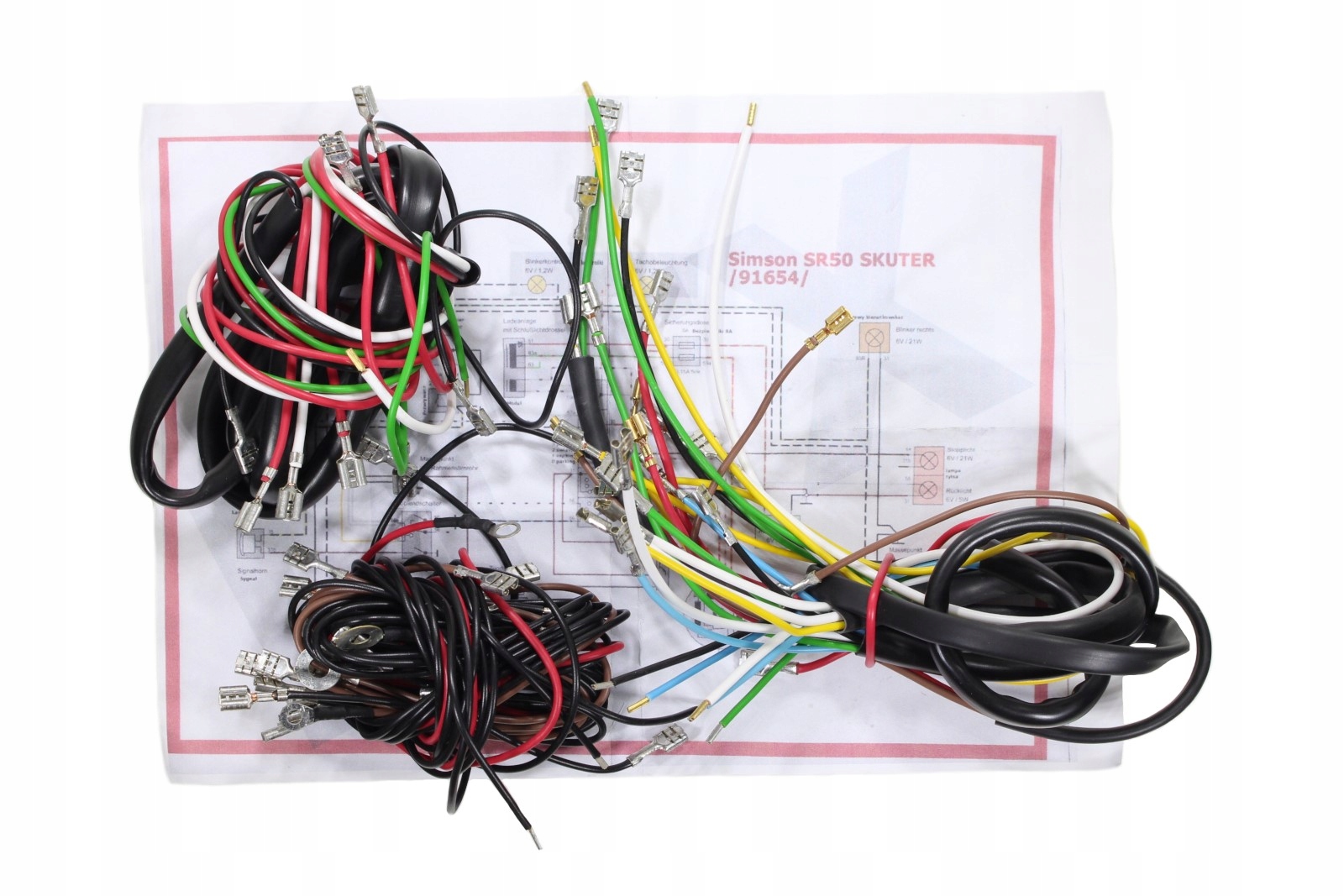 MMP.23.02.2023.2.5107 - ЭЛЕКТРИЧЕСКАЯ СИСТЕМА SIMSON SR50 SR80 ЧЕРНЫЙ ML