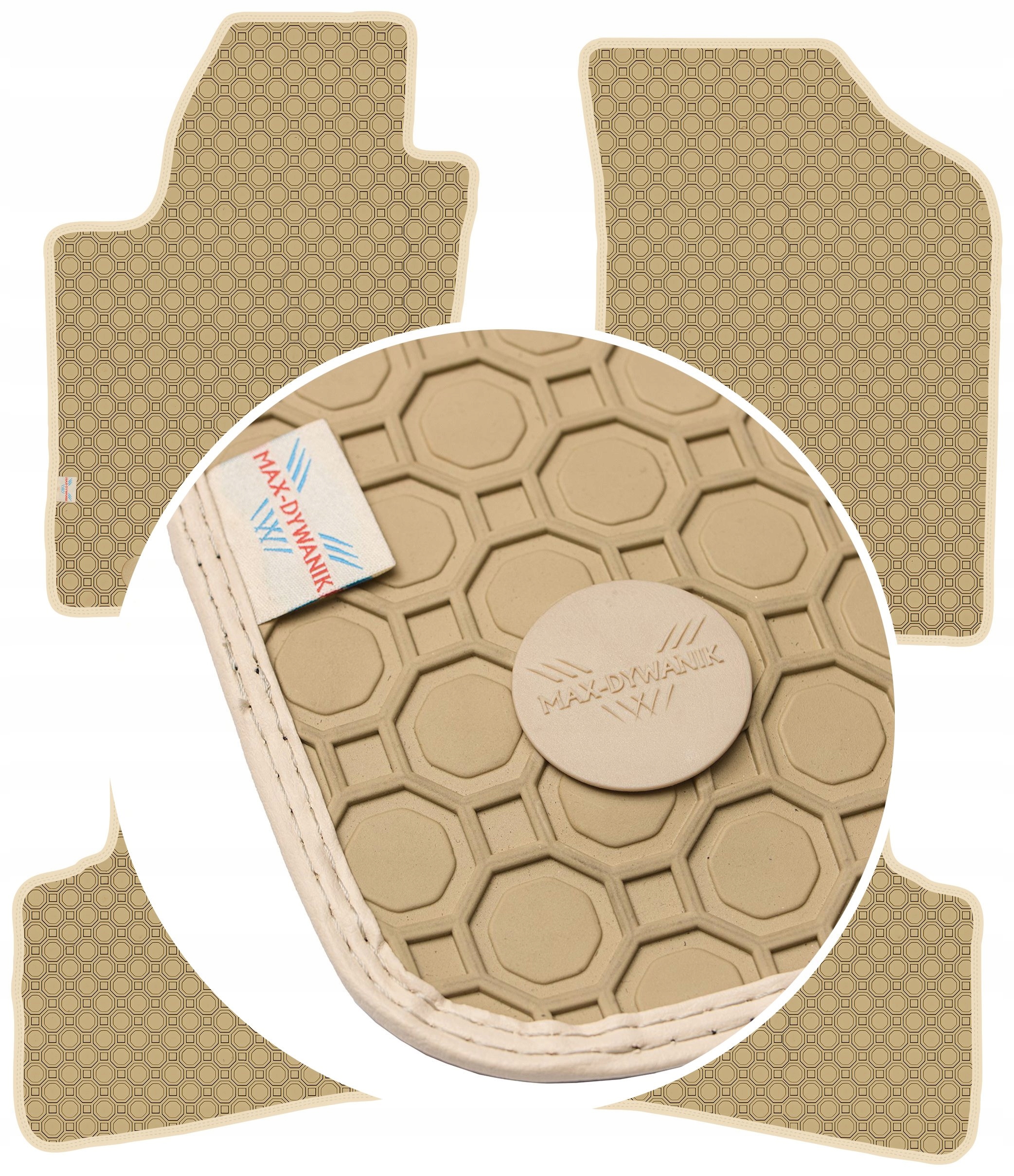 Hyundai i30 I Hb 2007-2012 Koberce Béžové