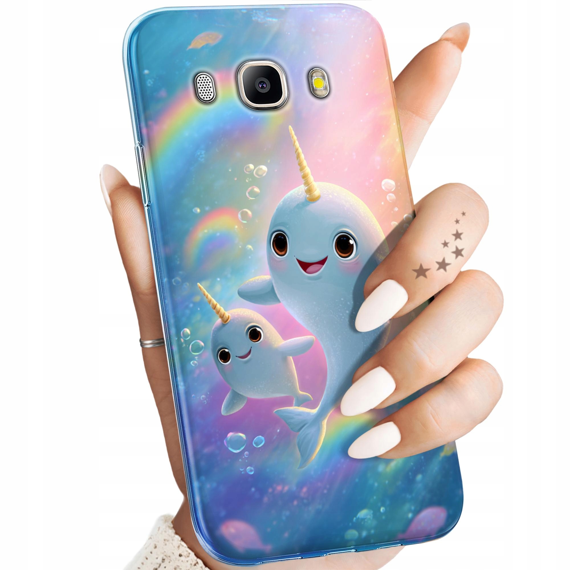 Etui Do Samsung J5 2017 J530 Narwal Bajki Morskie Zwierzęta Obudowa