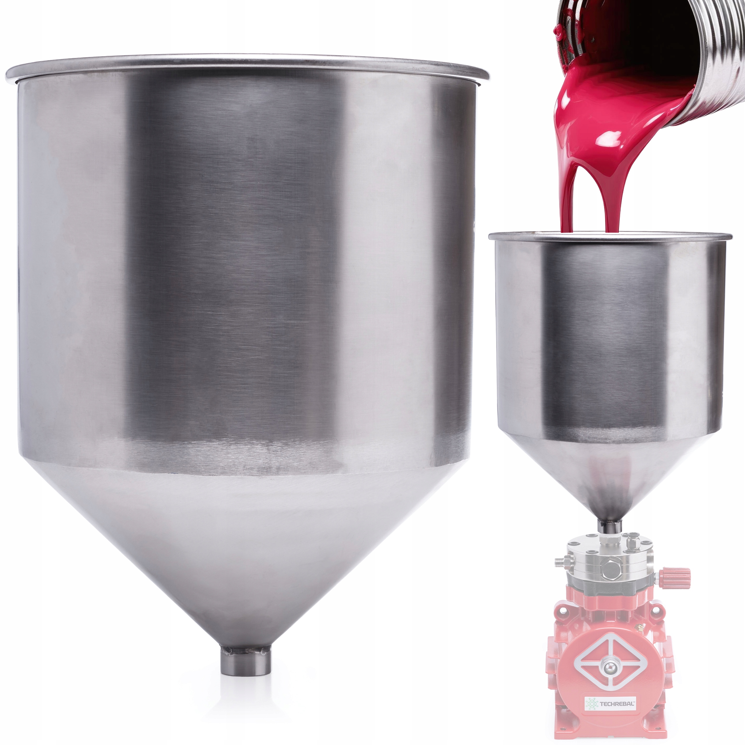 Nádrž Na Barvu, Materiál Pro Membránový Malířský Agregát 18 L