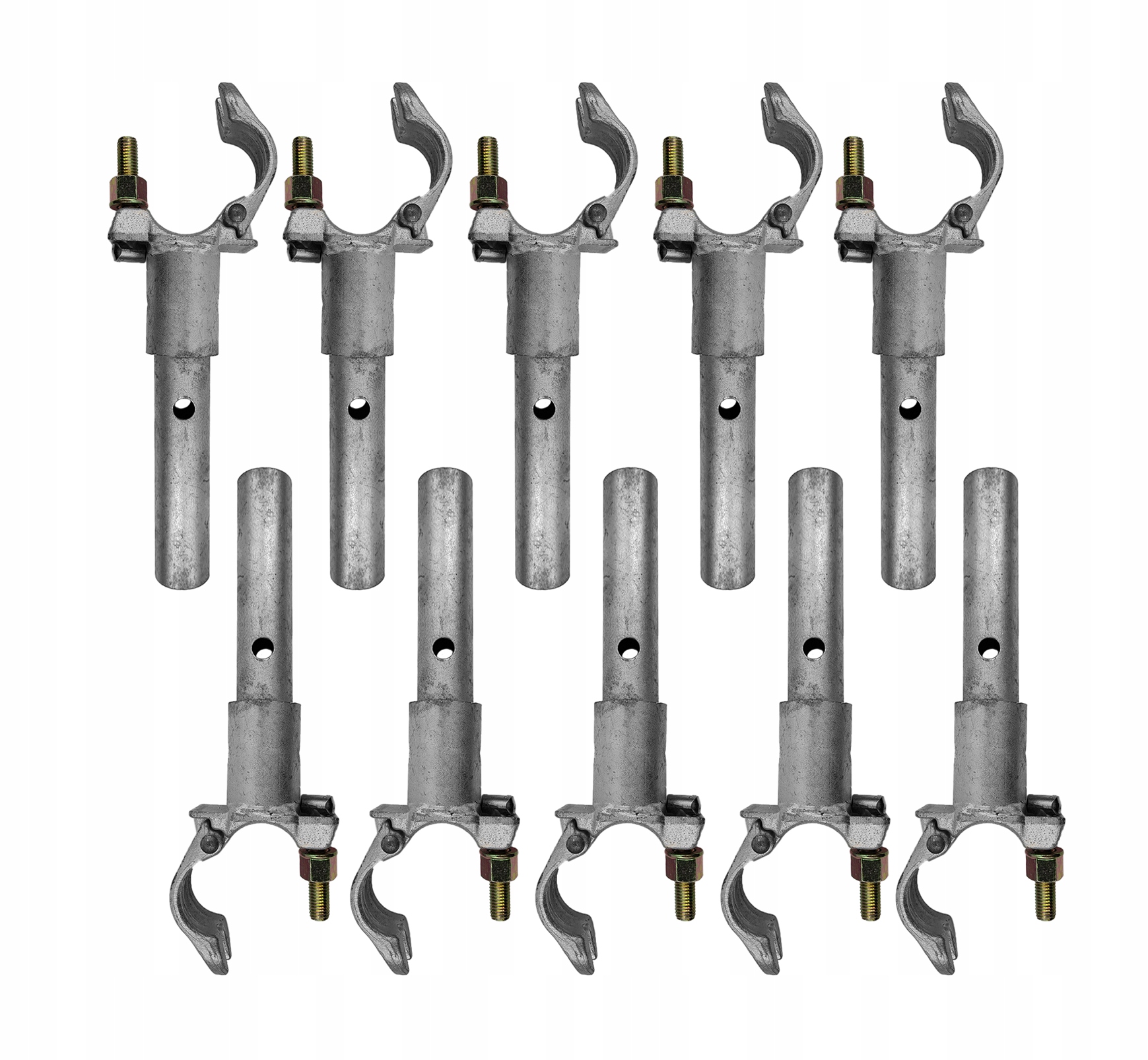 Konektor s trnem pro lešení, upevnění mřížek, sada 10 kusů