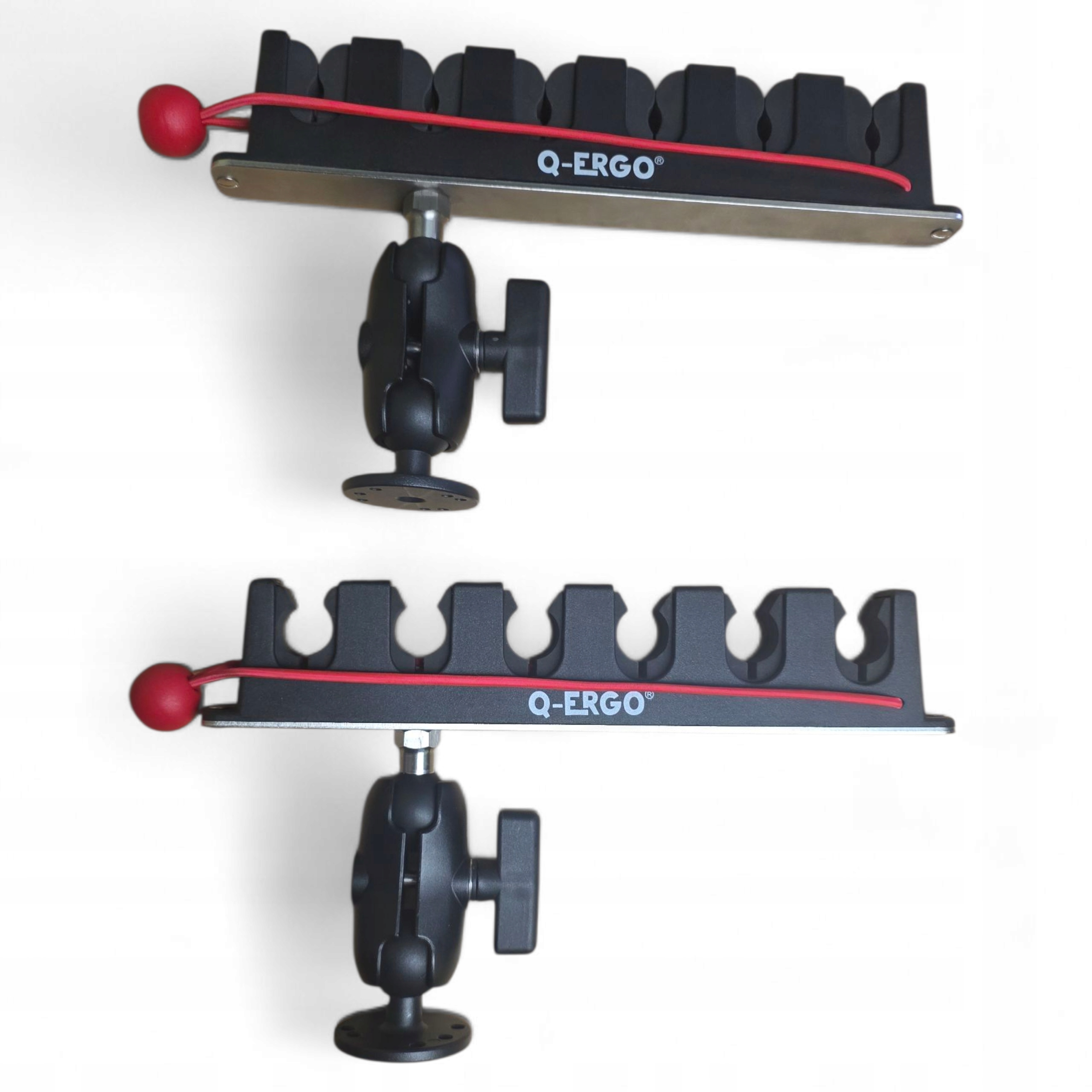 Uchwyty Grzebienie Na Wędki Duże 1,5"9cm Do Łodzi Pontonu Podstawa Okrągła