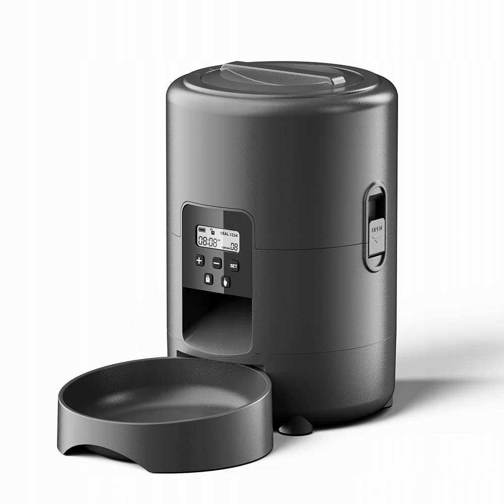 Elektronický Dávkovač Krmiva Pro Zvířata Smart Feeder Usb Objem 2 L