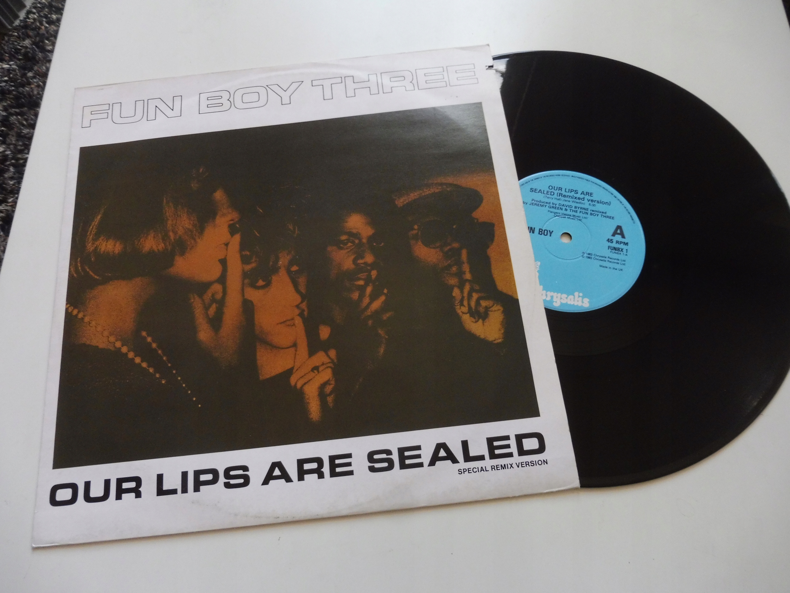 Fun Boy Three Our Lips Are Sealed (Special Remix Version) RARE