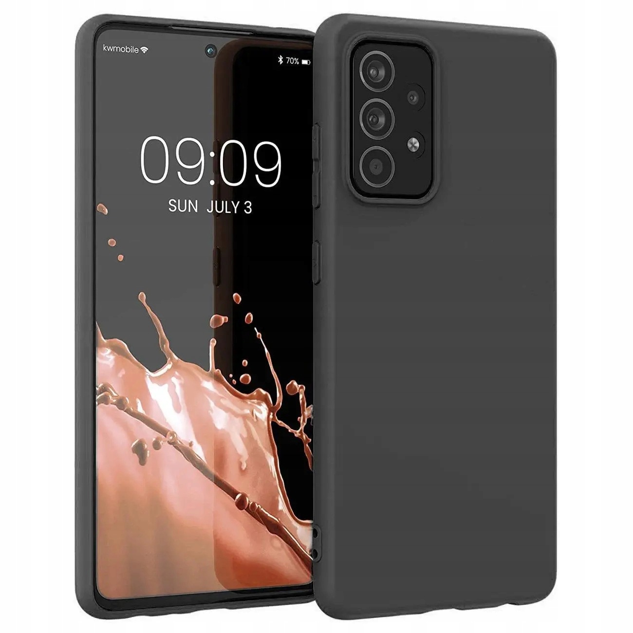 Silicone Case elastyczne silikonowe etui pokrowiec Samsung Galaxy A22 4G