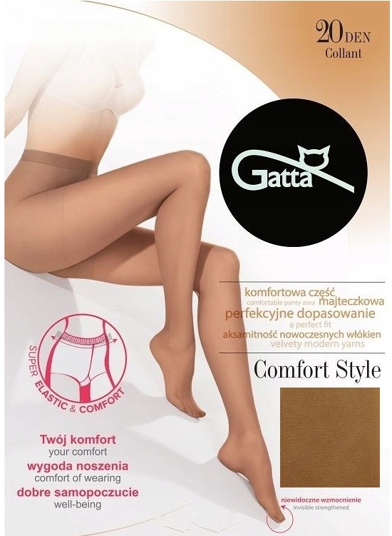 

Gatta Comfort Style lycra 20den golden 2