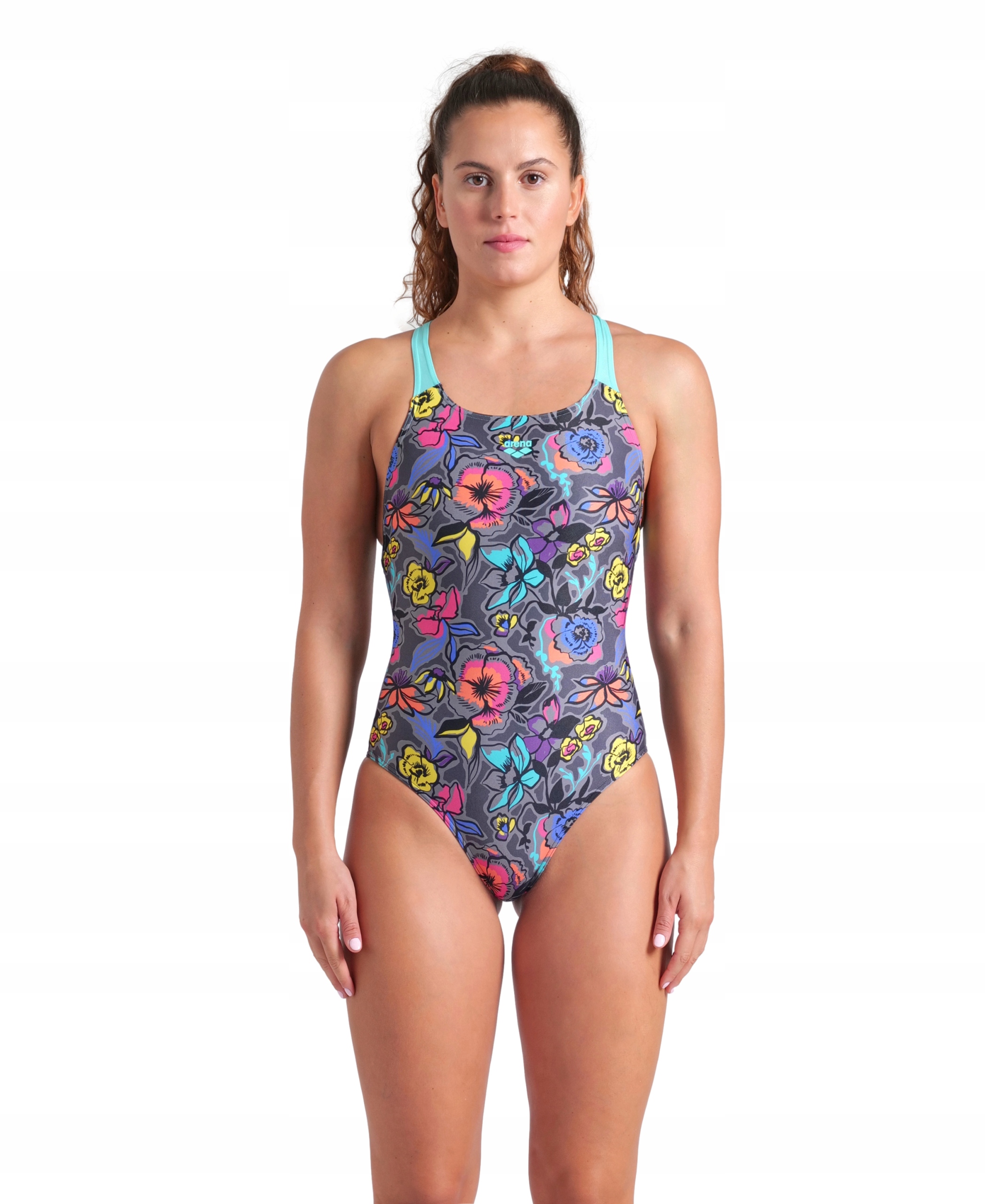 Strój kąpielowy damski Arena Vivid Repeat Swimsuit Swim 36