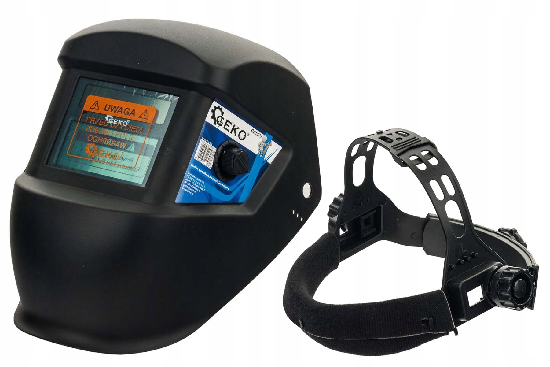 MASKA SPAWALNICZA PRZYŁBICA SAMOŚCIEMNIAJĄCA FILTR