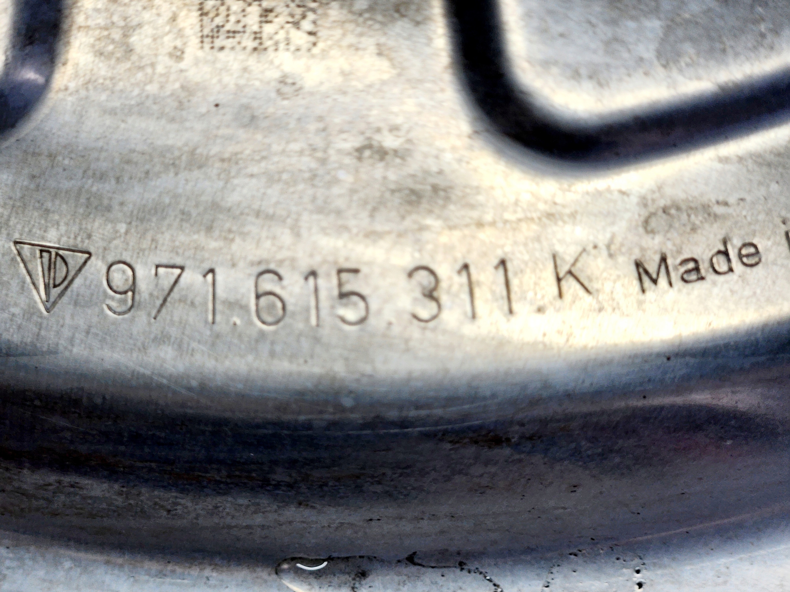 disc KOTWICZNA left front PORSCHE PANAMERA 971 OE