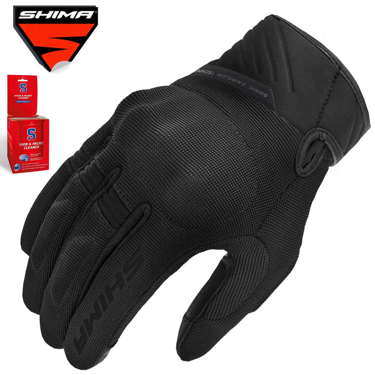 Pánské Motocyklové Rukavice Shima Sonic Men Krátké Městské Pohodlné