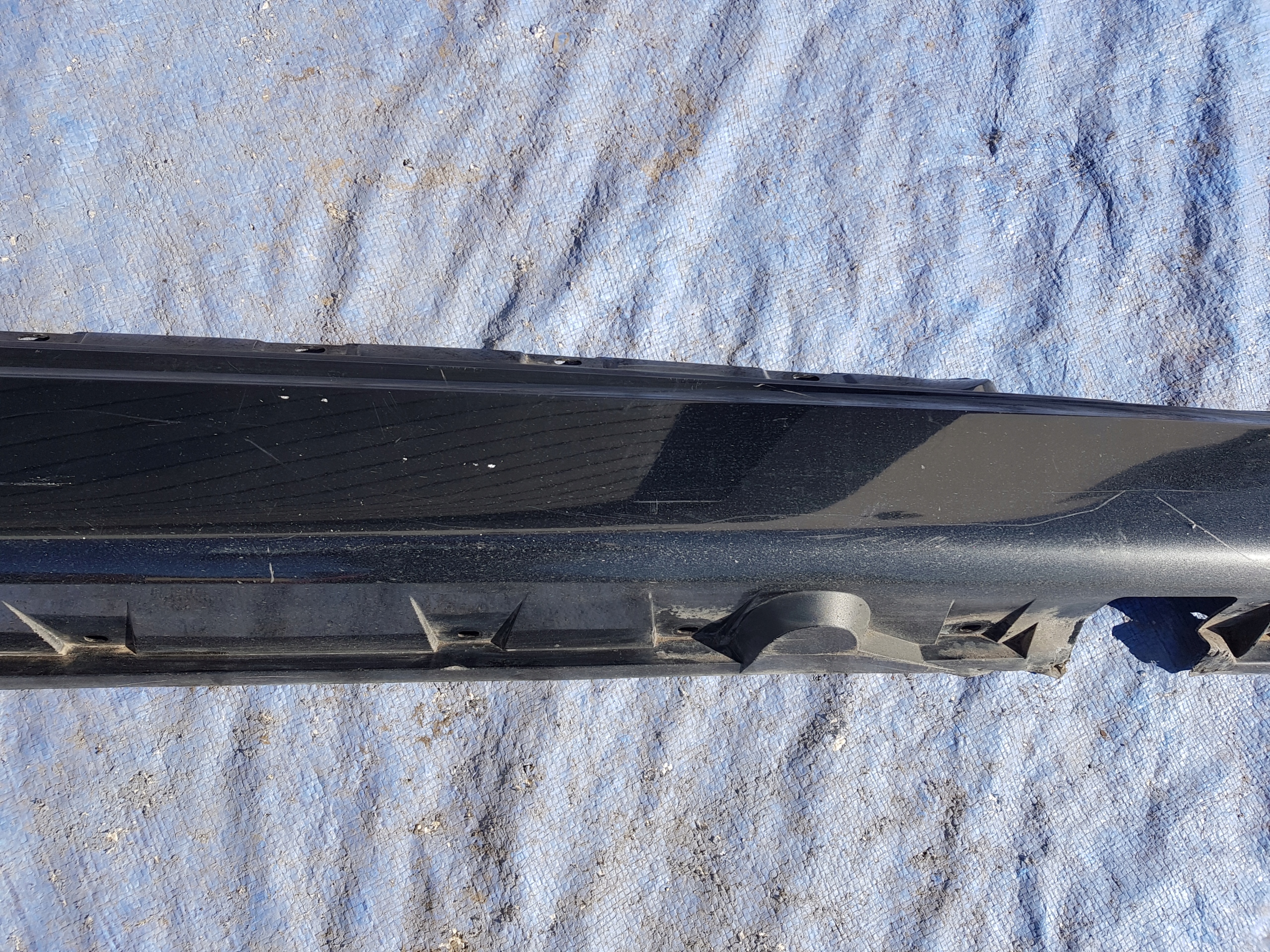 moulding cap of the threshold right threshold BMW E63 E64 475 BLACK SAPPHIRE