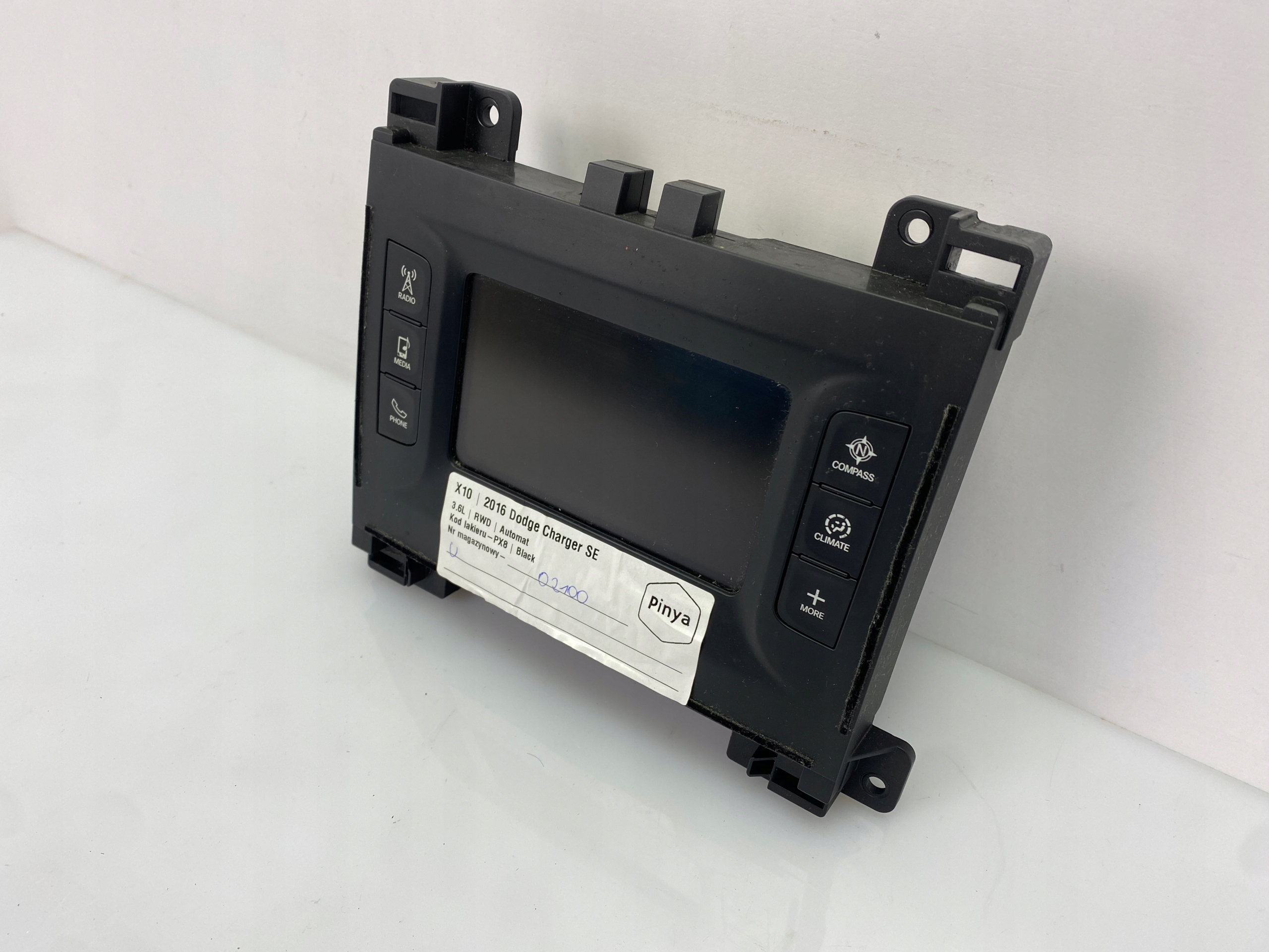 display Dodge Challenger Charger 2015+ USA