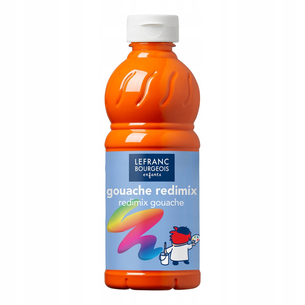 

Farba Plakatowa Tempera 500ML Pomarańczowa L&b