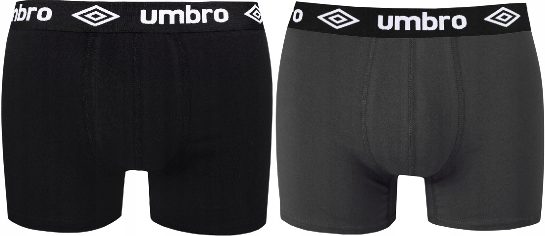 UMBRO BOKSERKI MĘSKIE CZARNY/ GRAFIT M