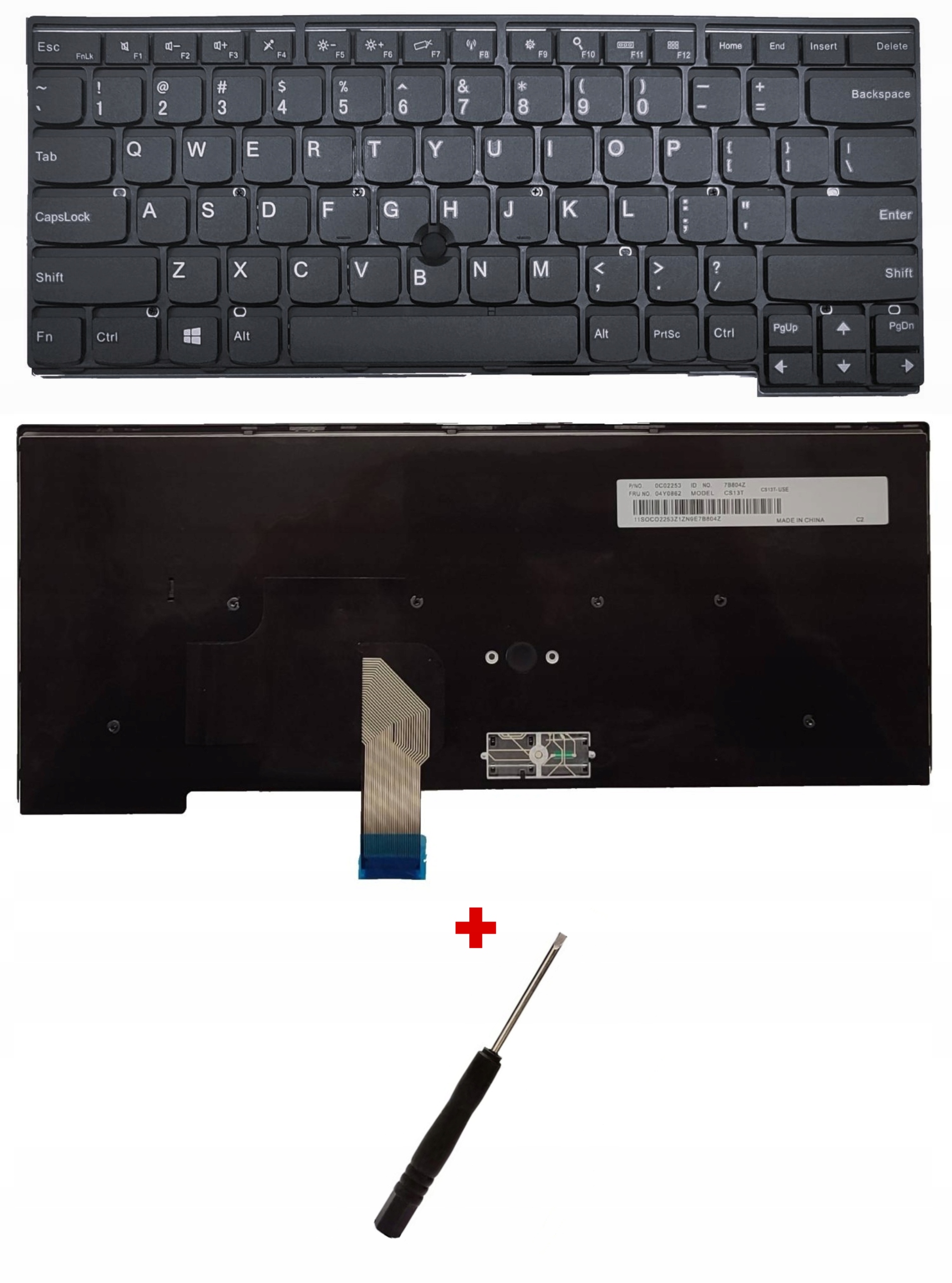 Klávesnice pro Lenovo L440 L450 T440 T440S T440P T450 T450S T450P ThinkPad