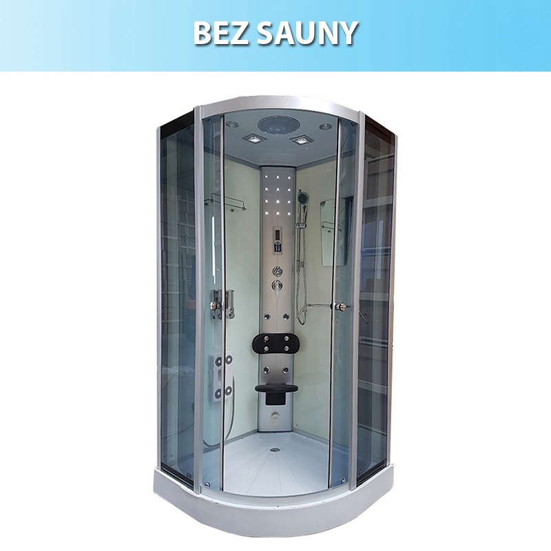 KABINA PRYSZNICOWA Z HYDROMASAŻEM WSH7118W 100x100 CM Kod producenta WSH7118W 100x100