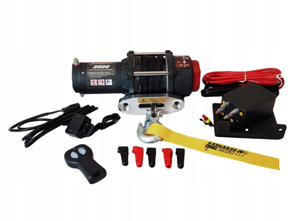 K3500SRR - Лебедка k3500sr 1,5 т синтетический квадроцикл ATV Plug