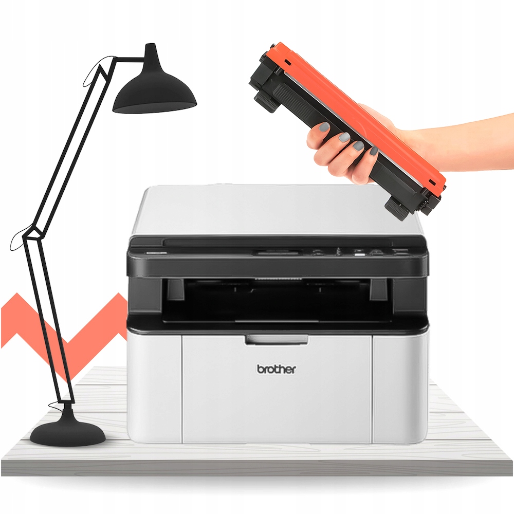 3x Toner do Brother DCP-1610 W Czarny TN-1030 Producent inny