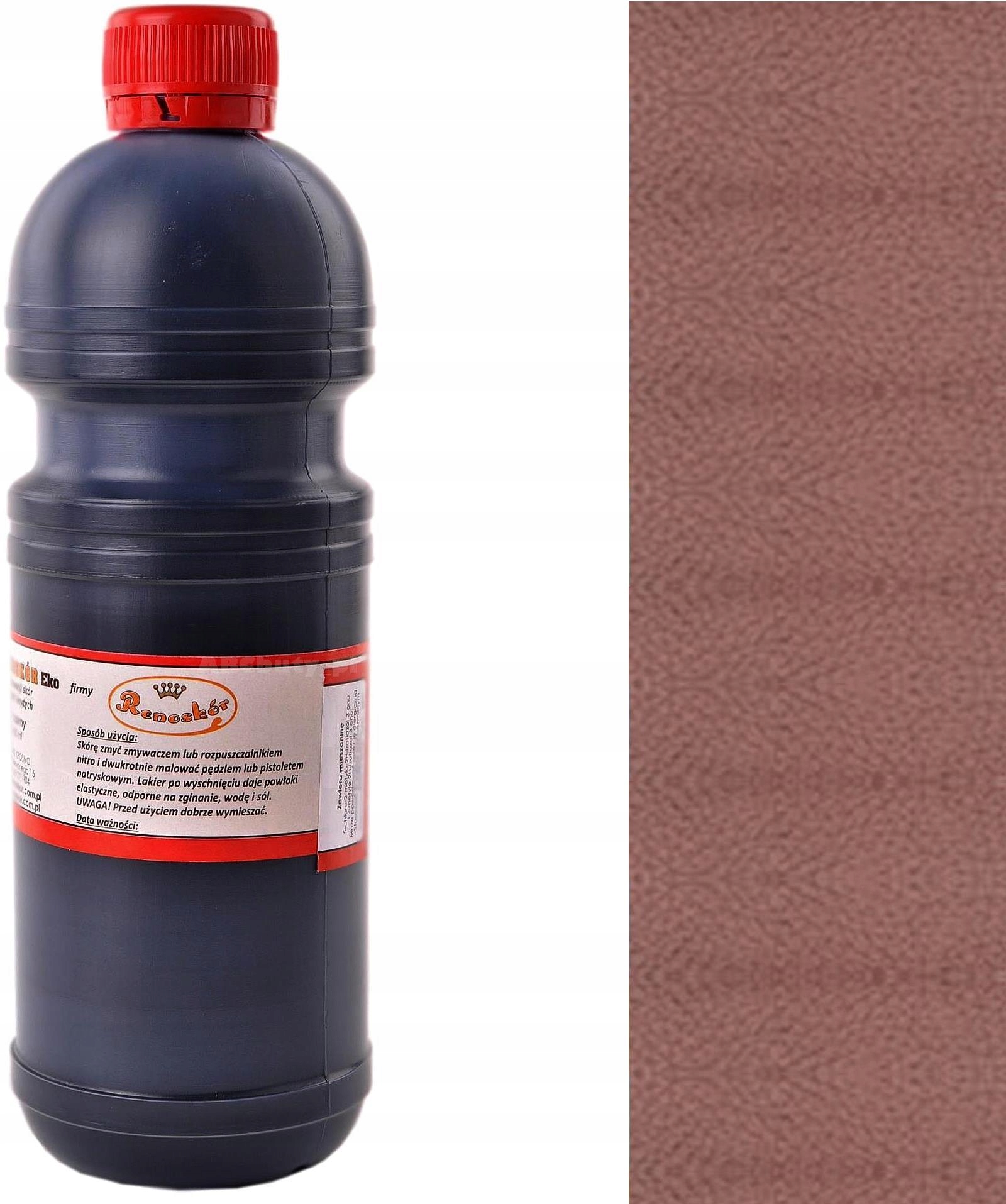 Kouřově Hnědá Barva Renoskin Lak Na Renovaci Pokožky Customizace Tekutin