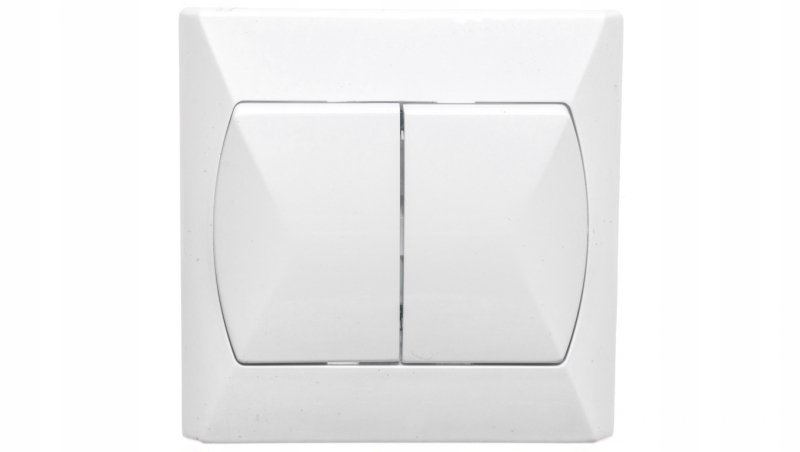 

Akcent łącznik schodowy podwójny ŁP-10A/00 biały