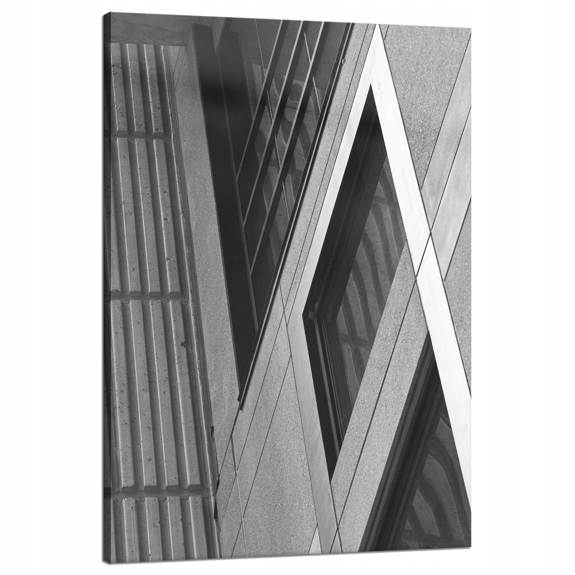 Obraz na plátně Architektura Stěna bloku 80x120