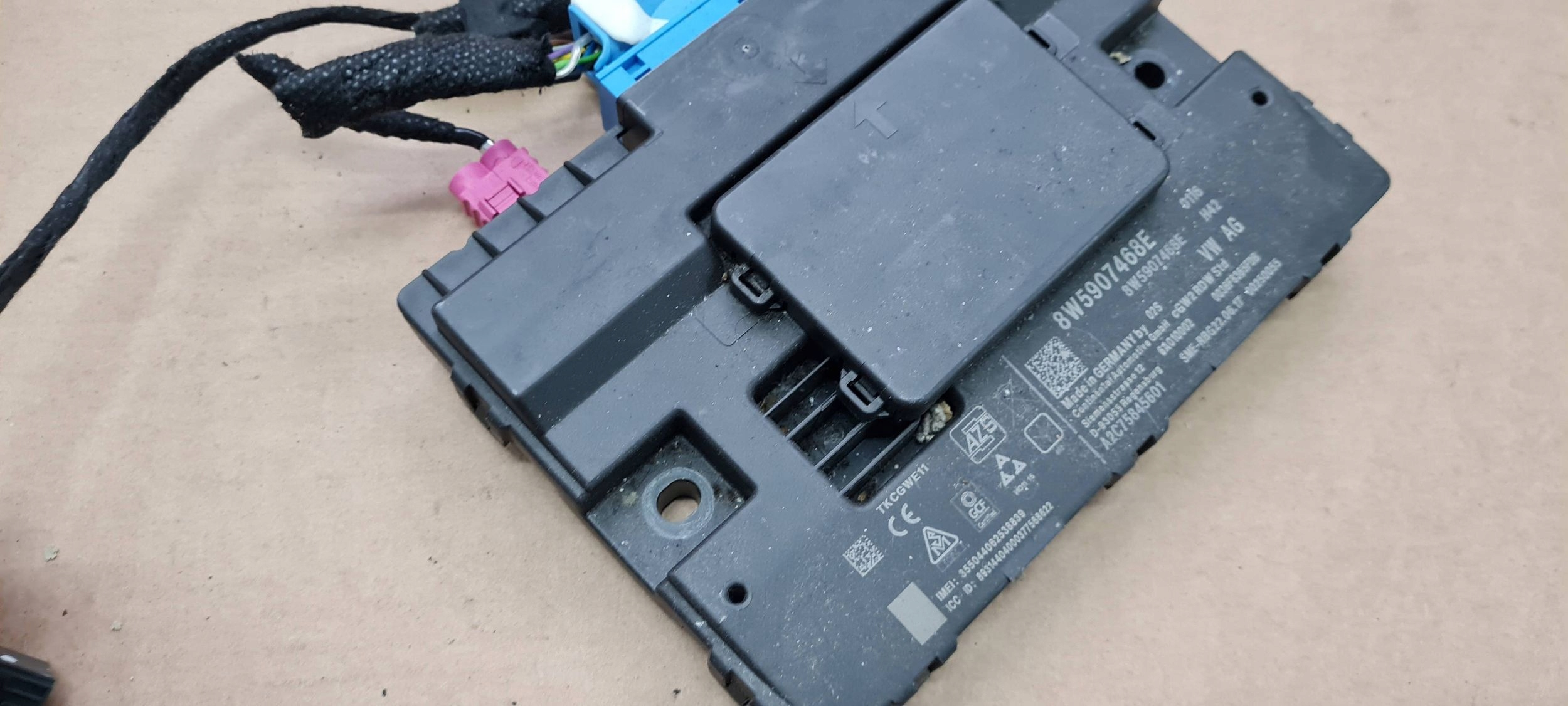 A4 B9 8W modulo Centralina GATEWAY 8W5907468E A5 8W