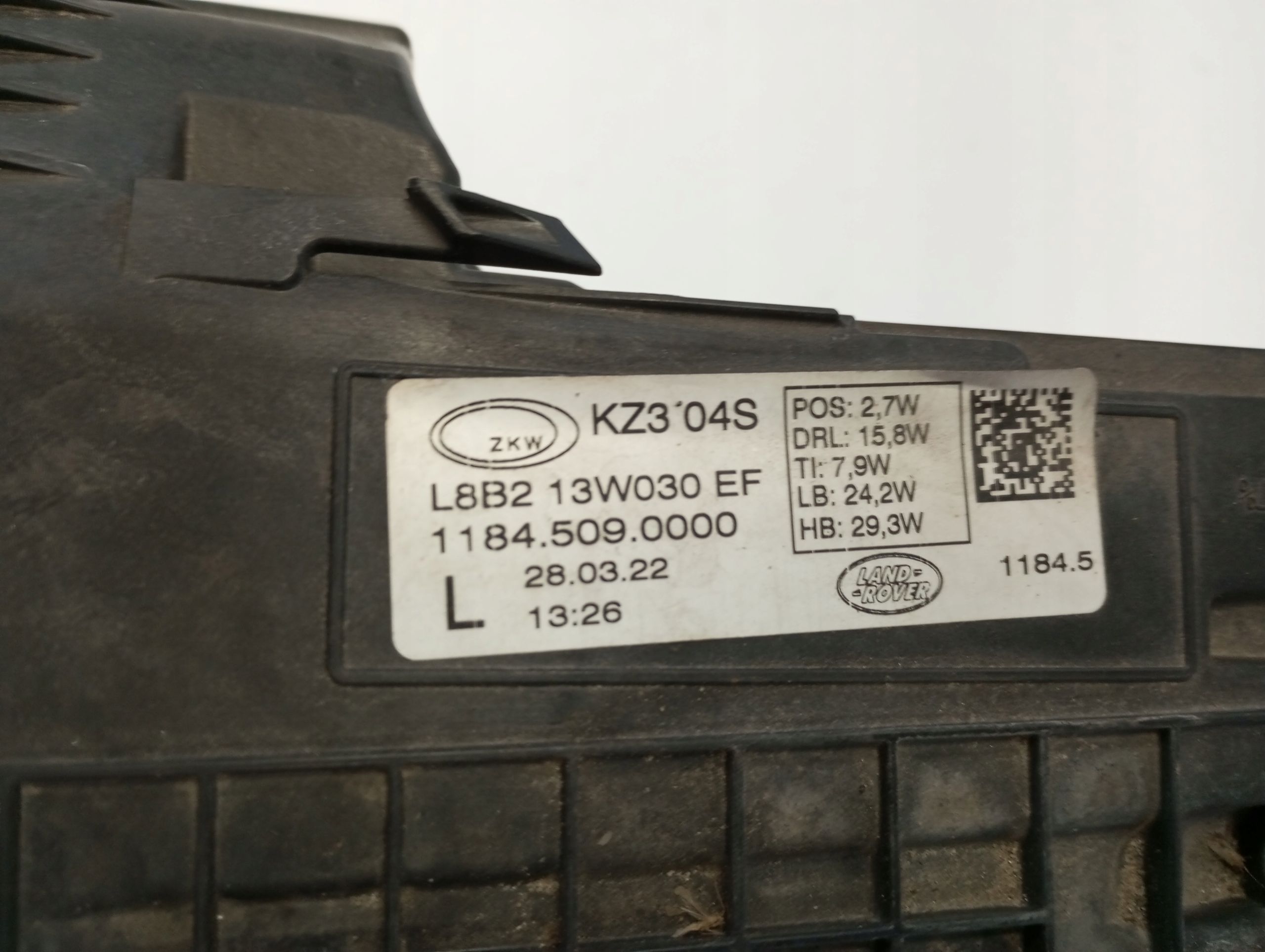 far FULL LED LAND ROVER DEFENDER L8B2-13W030-EF desna
