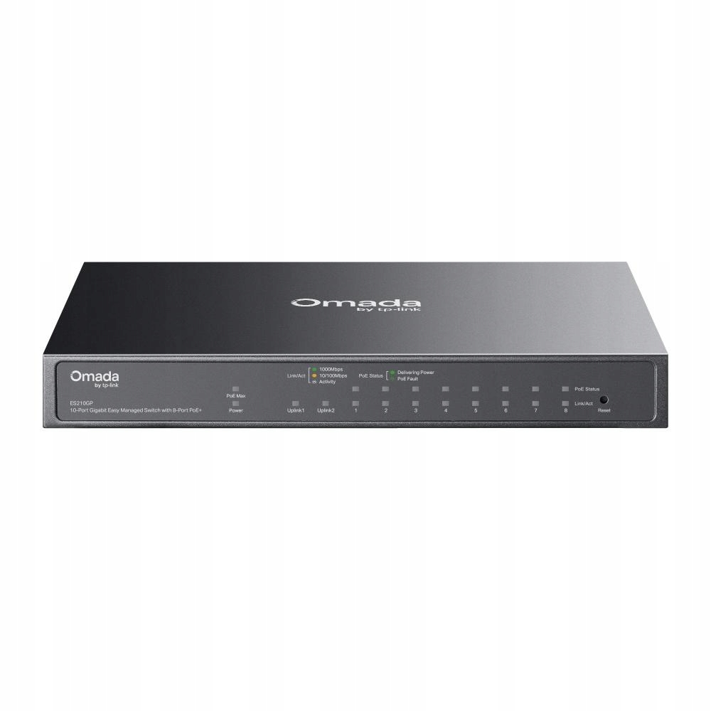 TP-Link ES210GP Switch Omada 8x1Gbit PoE+ 2xSFP