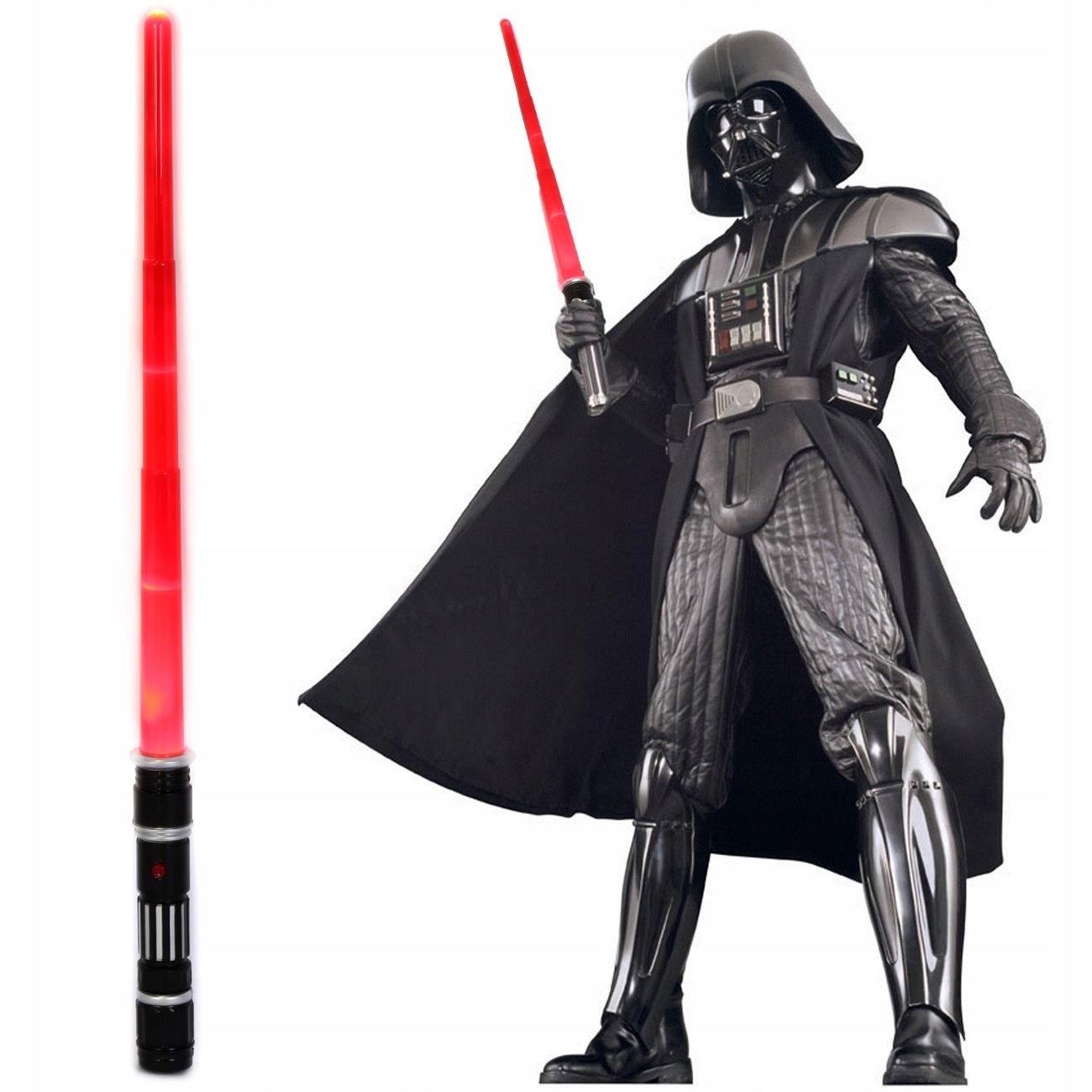 

Czerwony Miecz Świetlny Dźwięk Światło Star Wars