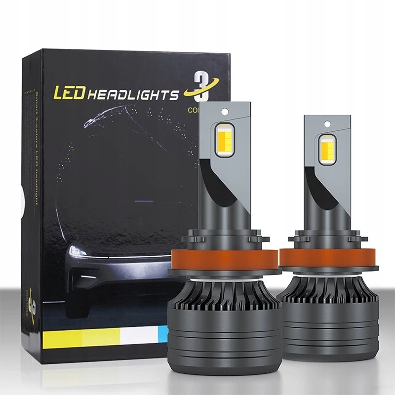 Led Žárovky H7 Barvy 3000K 4300K 6000K 120W