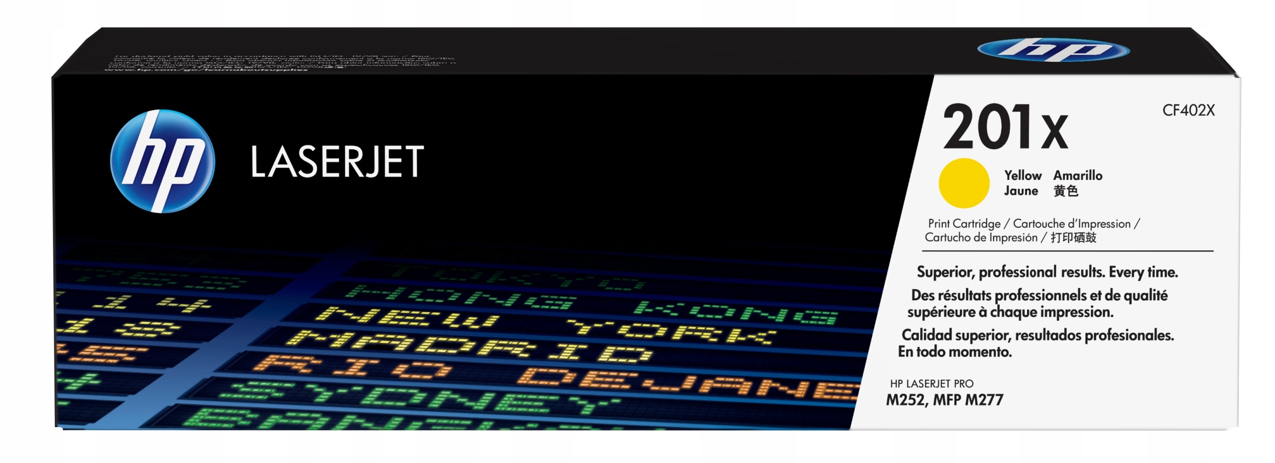 Toner Hp CF402X žltá