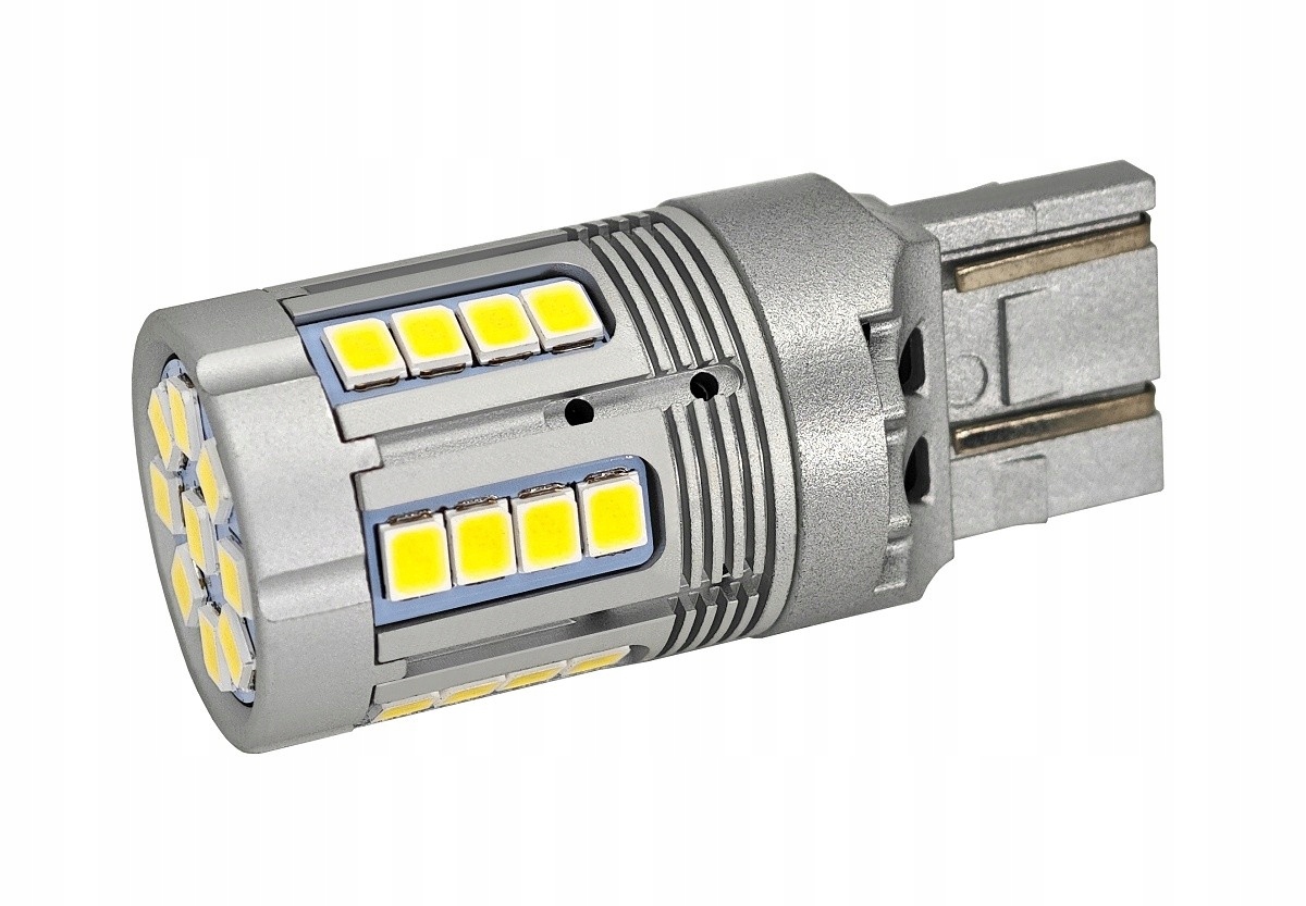 

Led W21/5W, 7443 12-24V bez błędu 2000lm biała