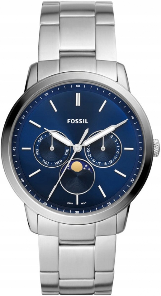 Pánské módní hodinky Fossil FS5907 tmavě modré