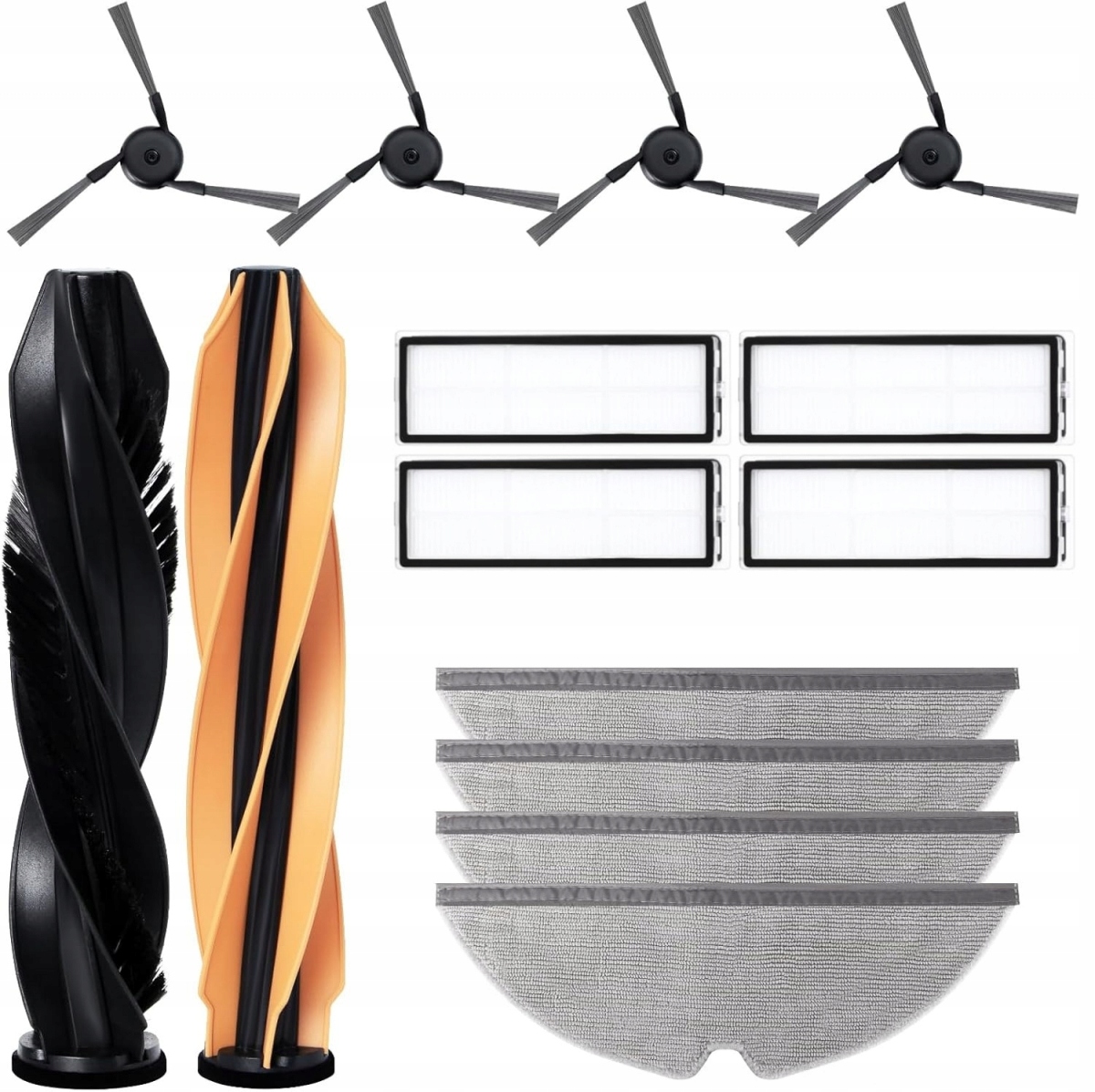 Zestaw szczotki główne boczne mopy filtry do Dreame D20 Pro D20 Pro Plus