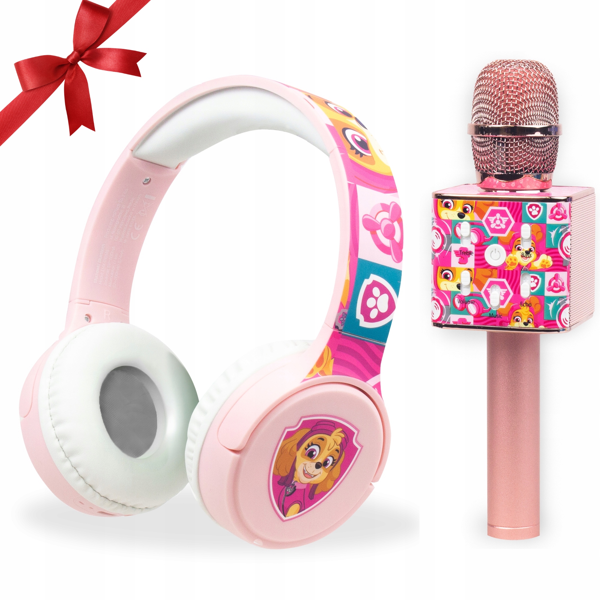 Bezdrátová Sluchátka Mikrofon Pro Dítě Skye Tlapková patrola jako dárek!