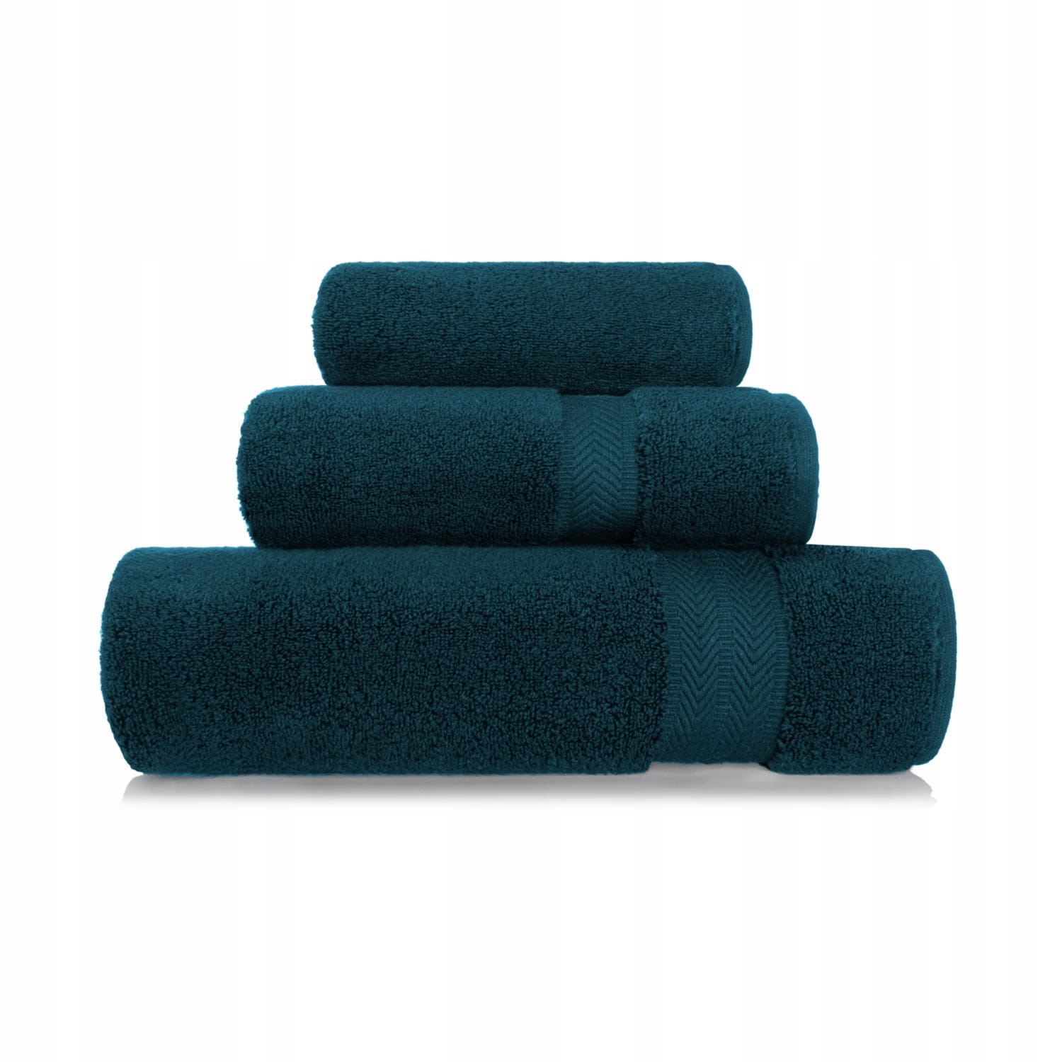 

Granatowy Ręcznik Z Egipskiej Bawełn 30x50 500g/m2