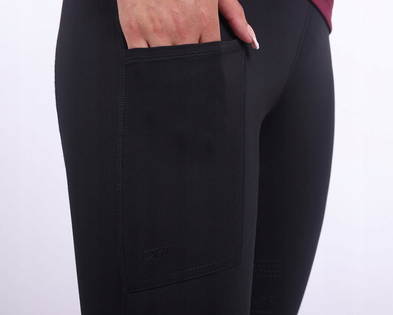 Dámské legíny Qhp Eden FullGrip černé 40